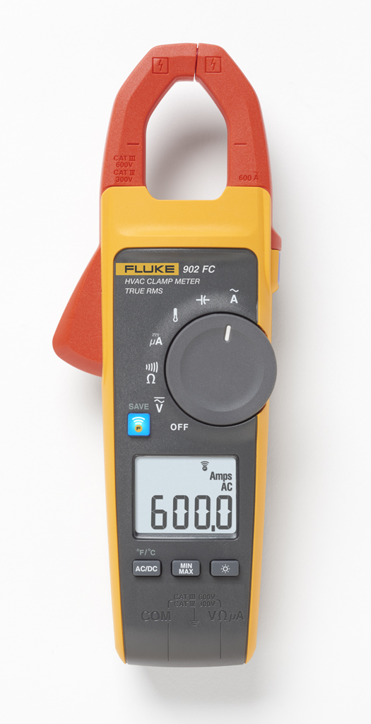 Fluke 902 FC True RMS Clamp Meter (HVAC) HVAC Clamp Meter · Tracklink